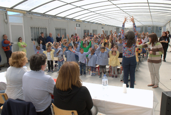 Câmara apresenta nova escola a alunos instalados em contentores