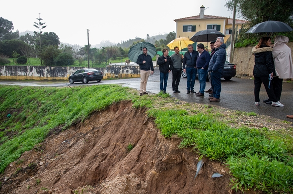 Visita às freguesias afetadas pelo mau tempo 2