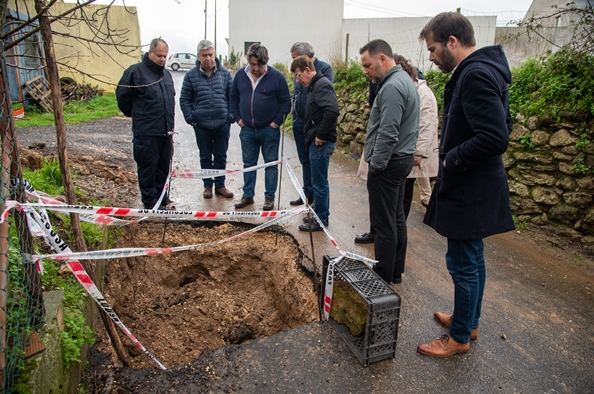 Visita às freguesias afetadas pelo mau tempo 3