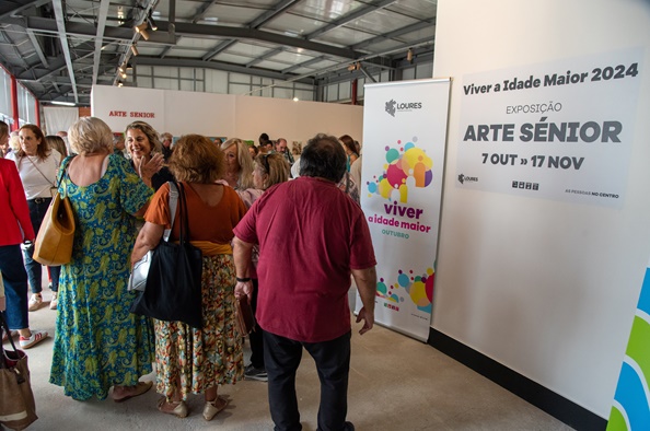 Exposição de Arte Sénior dá início ao ano letivo na Academia dos Saberes de Loures 1