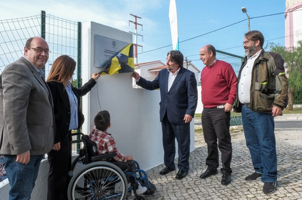 Inaugurada cobertura do polidesportivo da Escola Básica do Alto da Eira 1