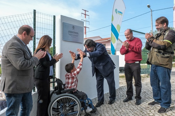 Inaugurada cobertura do polidesportivo da Escola Básica do Alto da Eira 2