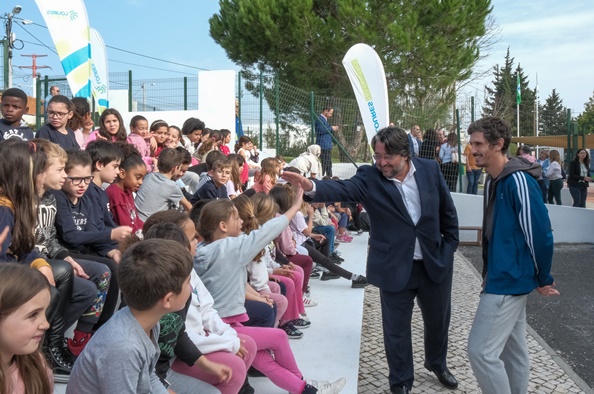 Inaugurada cobertura do polidesportivo da Escola Básica do Alto da Eira 6